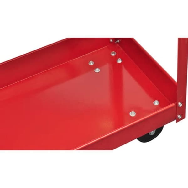 vidaXL Verktygsvagn 100 kg röd