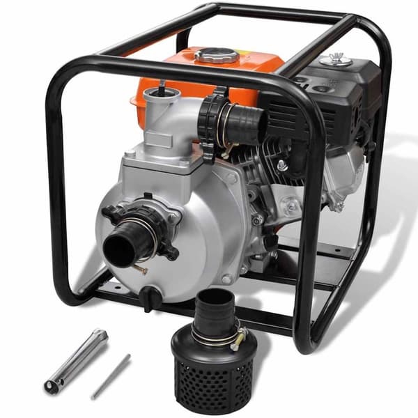 vidaXL Bensindrevet vannpumpe 50 mm Connection 4800 W