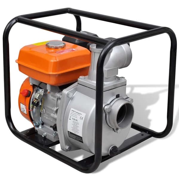 vidaXL Bensindriven vattenpump 80 mm anslutning 4800 W