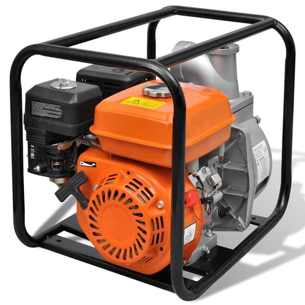 vidaXL Bensindriven vattenpump 80 mm anslutning 4800 W