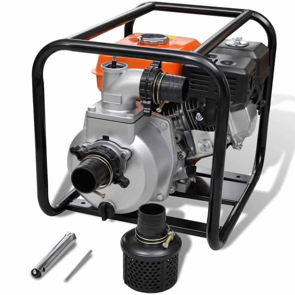 vidaXL Bensindriven vattenpump 80 mm anslutning 4800 W