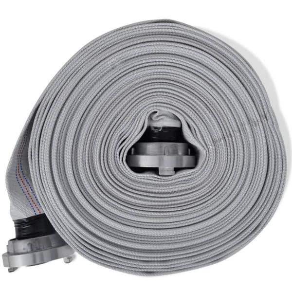 vidaXL brandslange flad 30 m med C-Storz koblinger 2 tommer