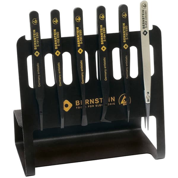 Bernstein Tools for Electronics 5-190 V Pincett-set 6 delar