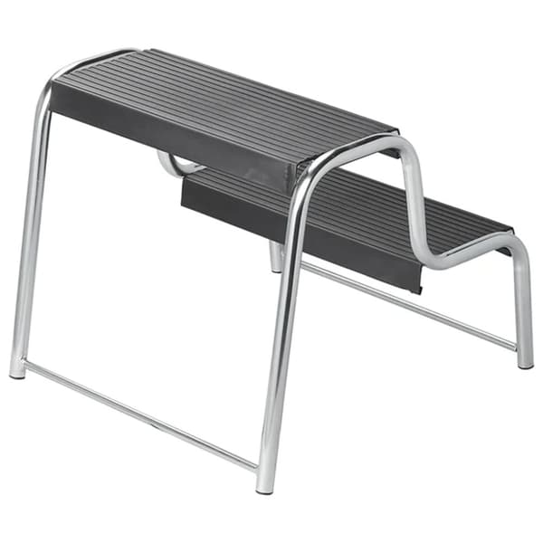 ProPlus dobbelt trappetrin til campingvogn/autocamper sort 360822