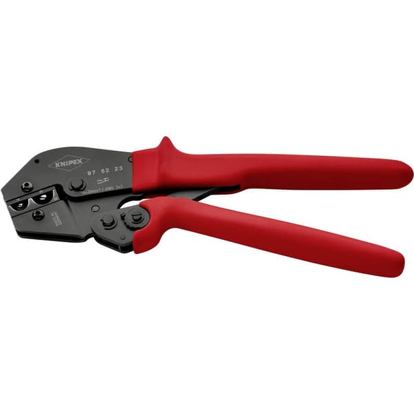 Knipex 97 52 23 Crimptång Oisolerad kabelsko, Kontaktdon 16 till 25 mm²