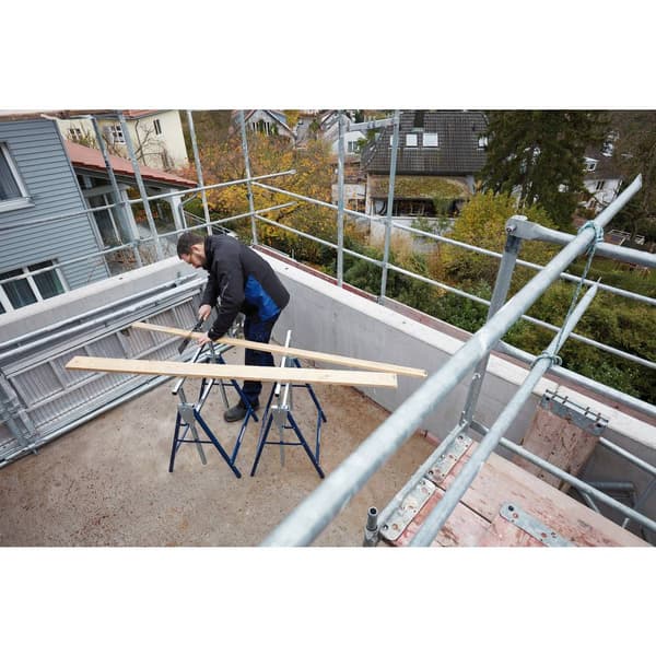 Brennenstuhl MB 160 H 1444700 Arbetsbock hopfällbar, höjdjusterbar 160 kg (B x H) 680 mm x 1300 mm 7.5 kg 1 st