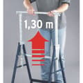 Miniatyrbild 2 av 4: Brennenstuhl MB 160 H 1444700 Arbetsbock hopfällbar, höjdjusterbar 160 kg (B x H) 680 mm x 1300 mm 7.5 kg 1 st