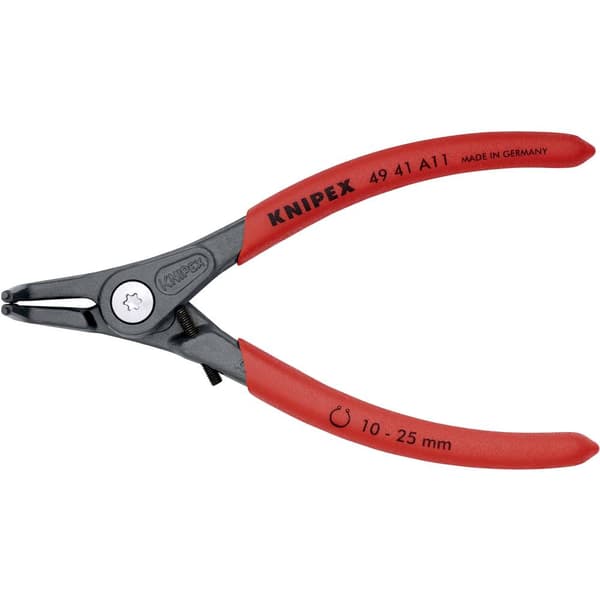 Knipex 49 41 A11 Låsringstång Passar till Ytterring 10-25 mm Spetsform Vinklad 90°