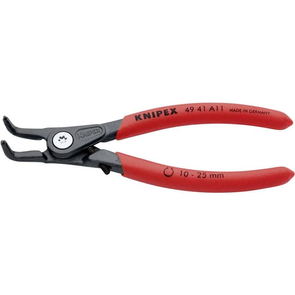 Knipex 49 41 A11 Låsringstång Passar till Ytterring 10-25 mm Spetsform Vinklad 90°