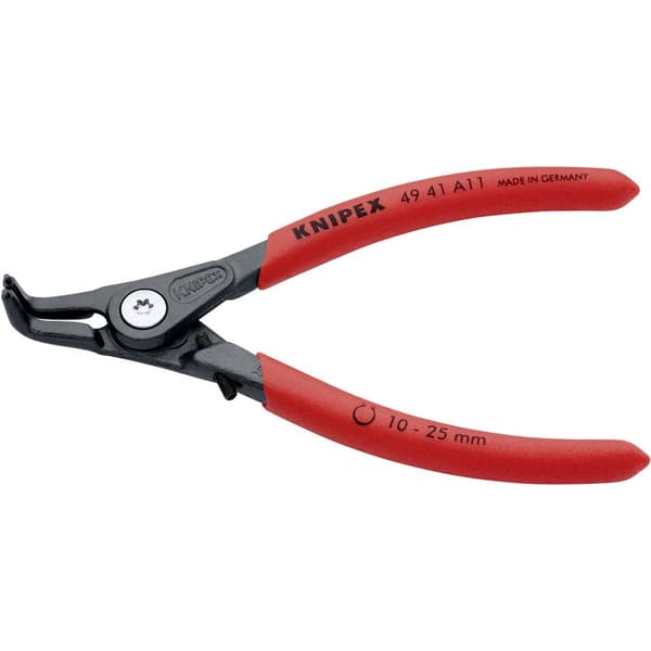 Knipex 49 41 A11 Låsringstång Passar till Ytterring 10-25 mm Spetsform Vinklad 90°