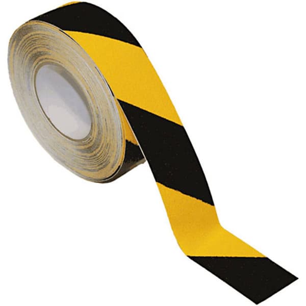 B-SAFETY AR206050-GS Universal halkfri täcka Gul, Svart (L x B) 18.3 m x 50 mm