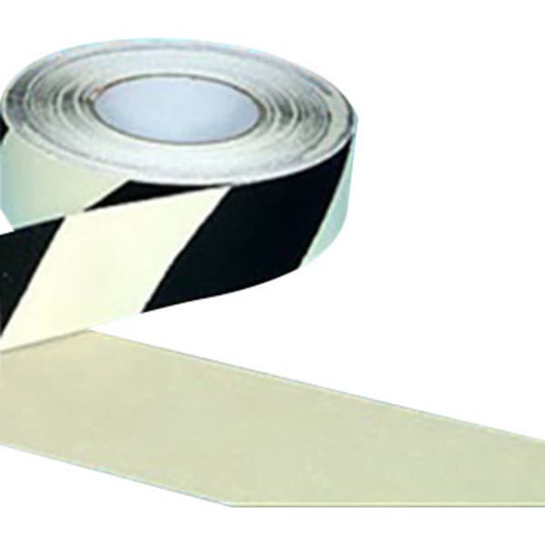 B-SAFETY AR226050 Anti-slip täcker langnachleutend Svart, Vit (L x B) 18.3 m x 50 mm