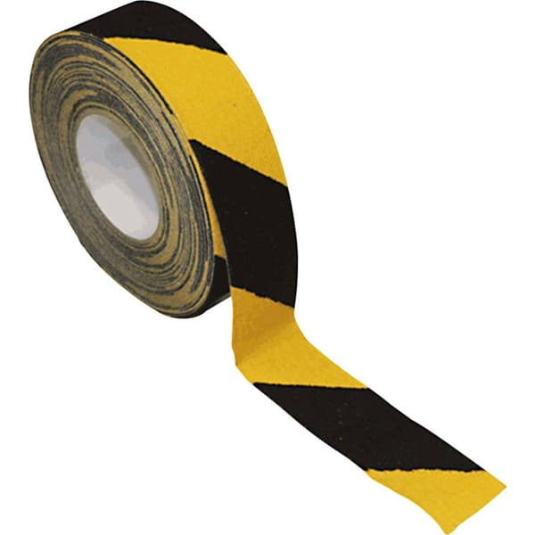 B-SAFETY AR246100 Anti-slip beläggning formbar Gul, Svart (L x B) 18.3 m x 100 mm