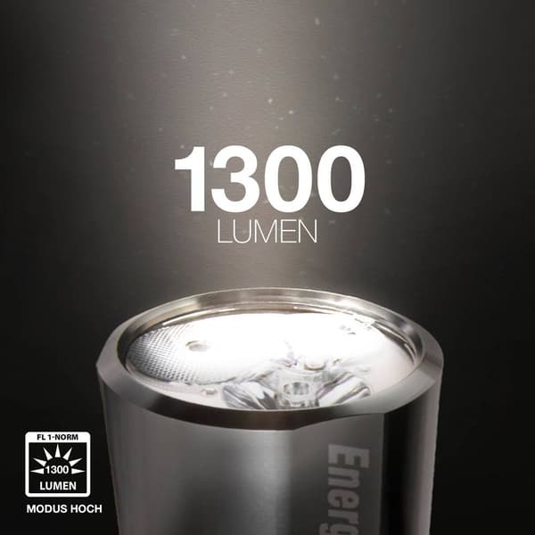 Energizer Vision HD Metal 6 AA LED Ficklampa Stor räckvidd batteri 1500 lm 15 h 479 g