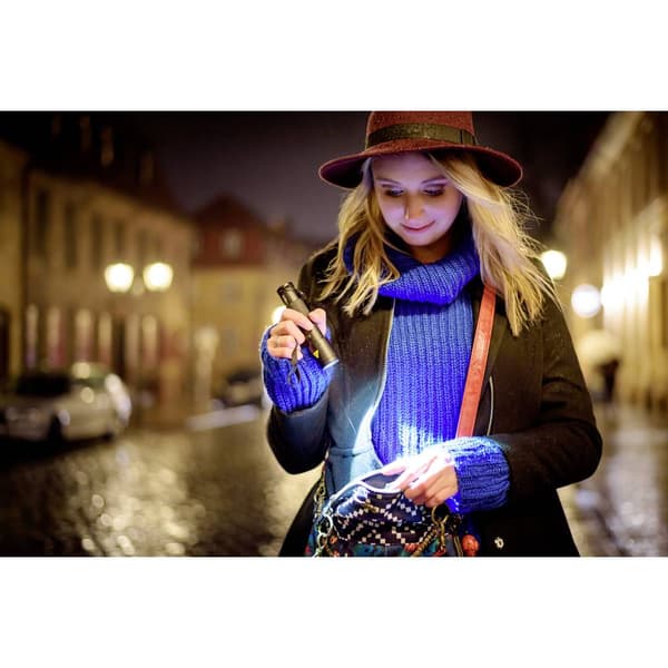 Ansmann Future T200F LED Ficklampa med handrem batteri 200 lm 146 g
