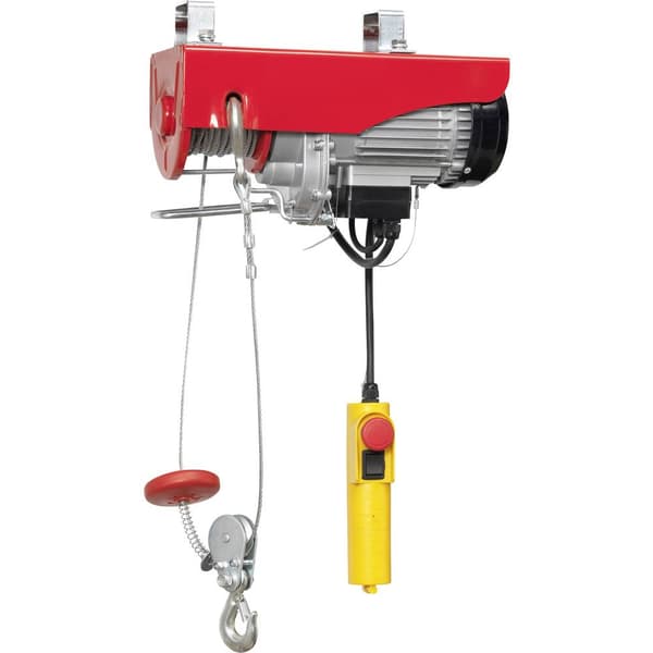 TOOLCRAFT 1553742 Elektriskt lyftblock 300/600 kg Kapacitet (remskiva) 600 kg Lastkapacitet (utan remskiva) 300 kg