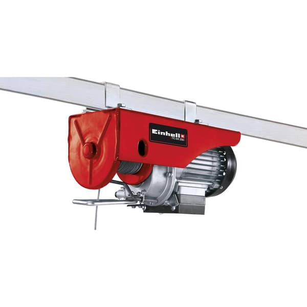 Einhell 2255130 Einhell kabelvinsch TC-EH 250 Kapacitet (remskiva) 250 kg Lastkapacitet (utan remskiva) 125 kg