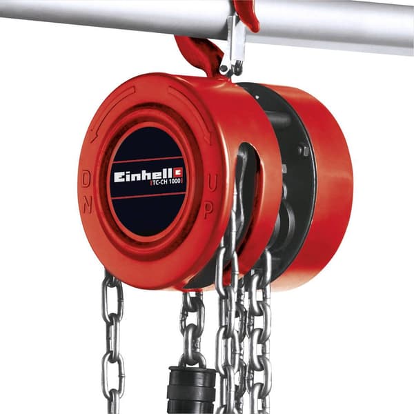 Einhell 2250110 Einhell Kedjeremskiva TC-CH 1000 Lastkapacitet (utan remskiva) 1000 kg