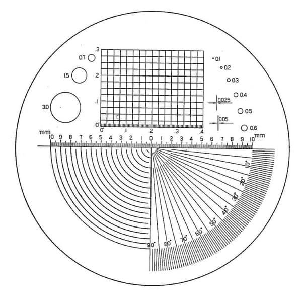 Eschenbach 115202 precisionsskala Linsstorlek: (Ø) 23 mm