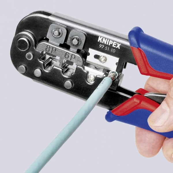 Knipex 97 51 10 SB Crimptång
