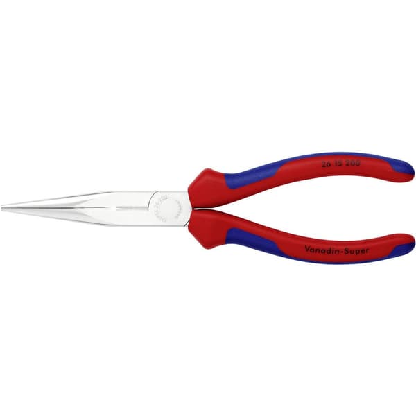 Knipex 26 15 200 Verkstad Flat rundtång Rak Krom-vanadium elektriskt stål 200 mm