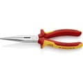 Miniatyrbild 2 av 4: Knipex 26 16 200 VDE Flat rundtång Rak Vanadin-elektrostål 200 mm