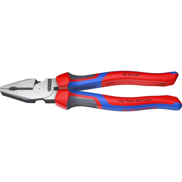 Knipex 02 02 225 Verkstad Kraft-Kombinationstång 225 mm DIN ISO 5746