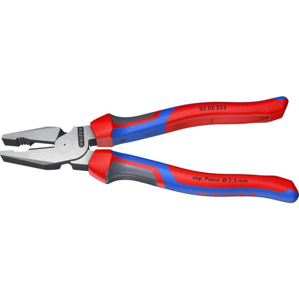 Knipex 02 02 225 Verkstad Kraft-Kombinationstång 225 mm DIN ISO 5746