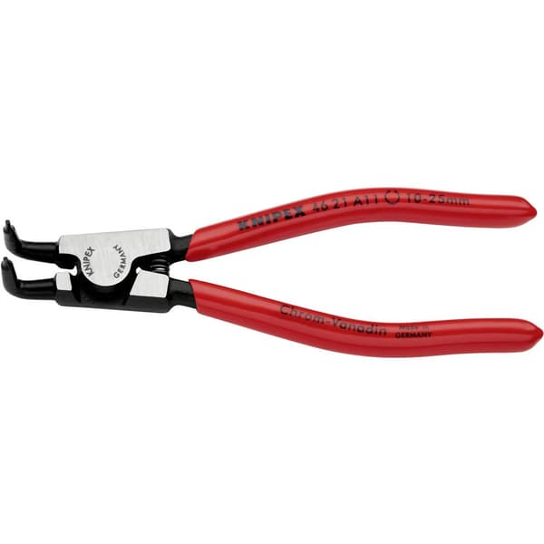 Knipex 46 21 A11 Låsringstång Passar till Ytterring 10-25 mm Spetsform Vinklad 90°