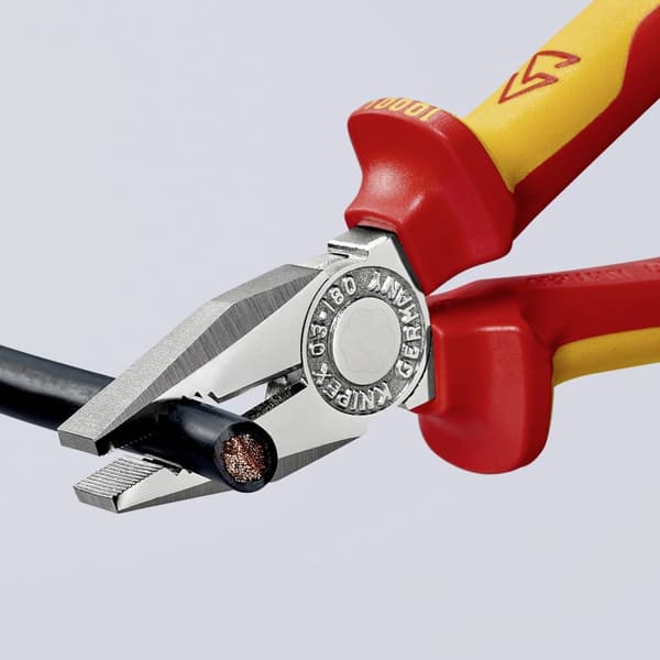 Knipex 03 06 180 SB VDE Kombinationstång 180 mm DIN ISO 5746, DIN EN 60900