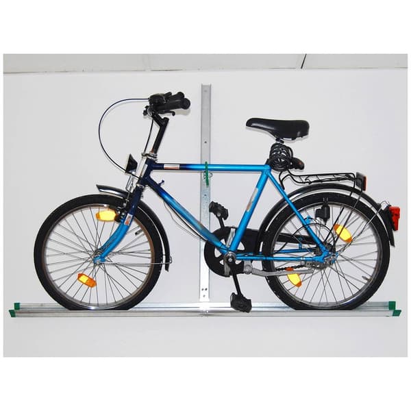 Eufab 16408 Väggfäst för cykel Antal parkeringsplatser=1 Stål Silver