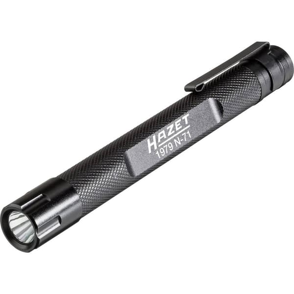 Hazet 1979N-71 Pennlampa batteri LED 139 mm Svart