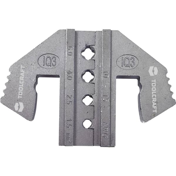 TOOLCRAFT PLE-IQ3 Crimpinsats Kontaktdon solcell 6.0 till 1.5 mm² Passar märke TOOLCRAFT PZ-500