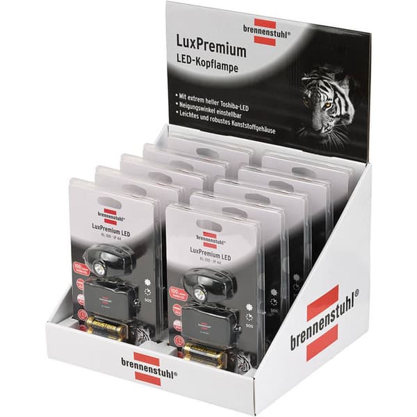 Brennenstuhl LuxPremium KL 200F LED Pannlampa batteri 200 lm 4 h 1178780