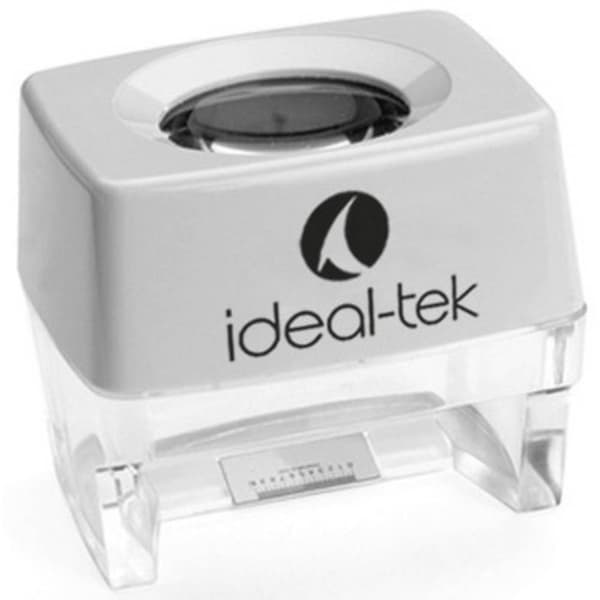 Ideal Tek 818-01 stående lupp Förstoringsfaktor: 8 x Linsstorlek: (Ø) 24 mm Vit
