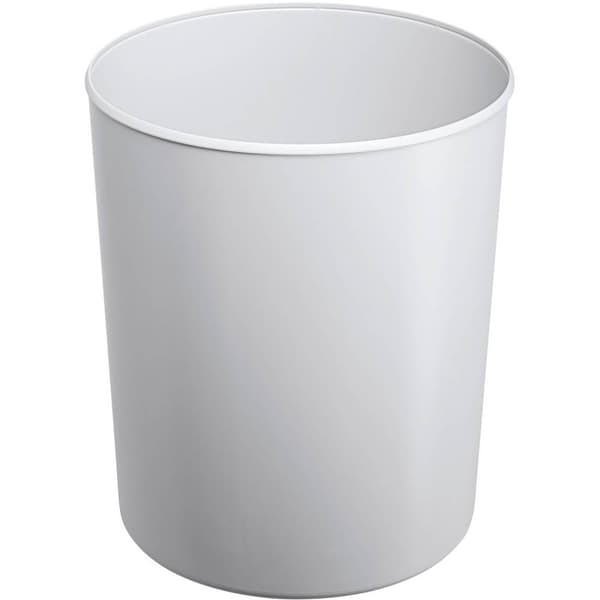 HAN 1818-S-11 Säkerhetspapperskorg 20 l (Ø x H) 283 mm x 340 mm Polystyren, Aluminium Ljusgrå 1 st