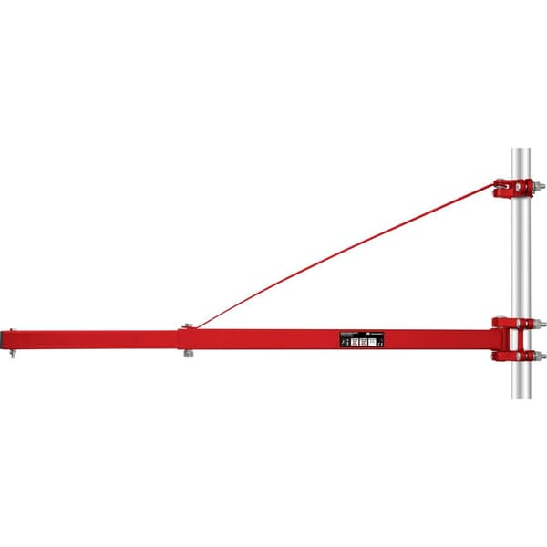 TOOLCRAFT TO-4985424 Svängarm 300/600 kg för lyftblock Kapacitet (remskiva) 600 kg Lastkapacitet (utan remskiva) 300 kg
