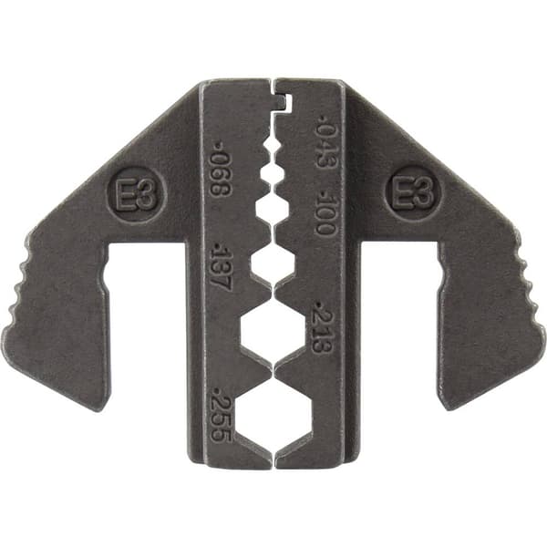 TOOLCRAFT PLE-0E3 Krympinsatser Crimpinsats för koaxial-stickdon Passar märke: TOOLCRAFT PZ-500