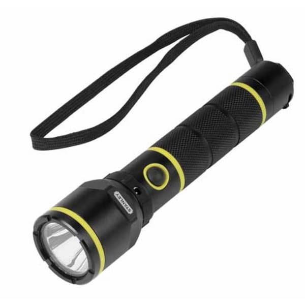 STANLEY Ficklampa Uppladdningsbara batteri Svart