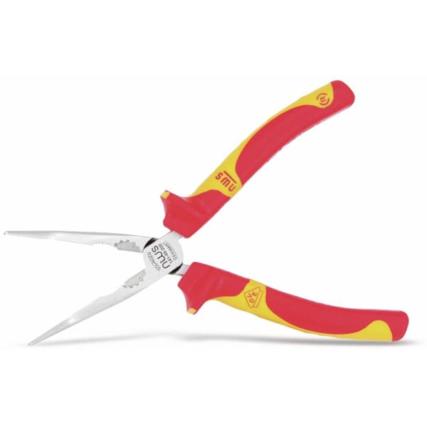 NWS 141-49-VDE-205 VDE Flat rundtång Verktygsstål 205 mm