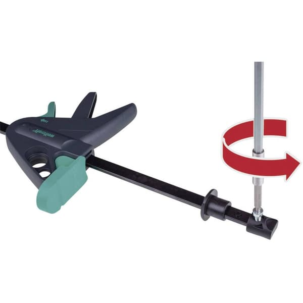 Wolfcraft 3036000 Arbetsbordsspännare 3036000 Spännvidd (max.): 120 mm