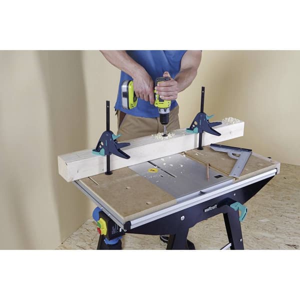 Wolfcraft 3036000 Arbetsbordsspännare 3036000 Spännvidd (max.): 120 mm