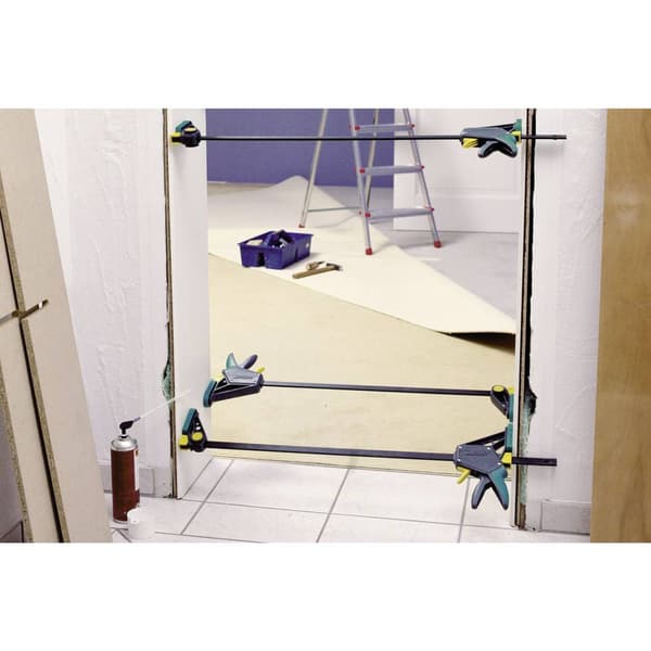 EHZ Enhandstving PRO100/450mm Wolfcraft 3032000 Spännvidd (max.):450 mm Gapdjup:100 mm