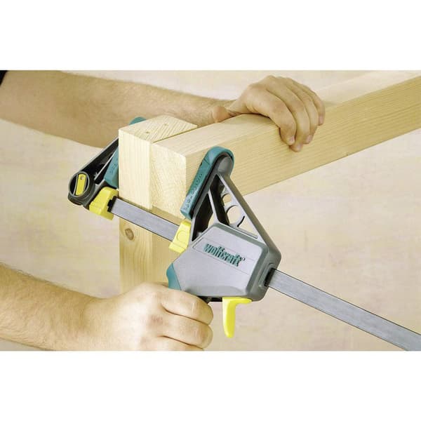 EHZ Enhandstving PRO100/450mm Wolfcraft 3032000 Spännvidd (max.):450 mm Gapdjup:100 mm
