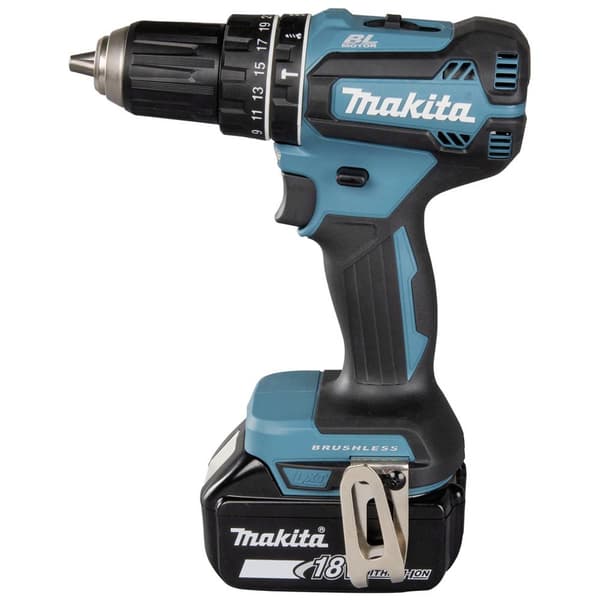 Makita DHP485Z 2-växel-Slagborrmaskin batteri exkl. batteri/laddare, Utan laddare