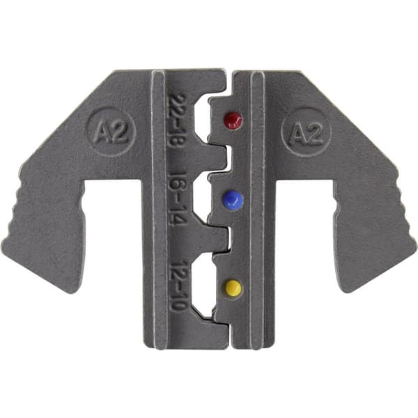 TOOLCRAFT PLE-0A2 Krympinsatser Crimpinsats för isolerade kontaktdon Passar märke: TOOLCRAFT PZ-500