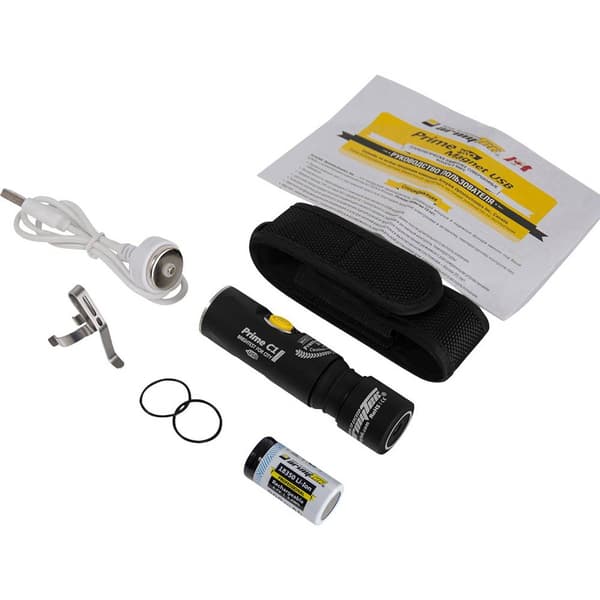 ArmyTek Prime C1 Pro LED Ficklampa Uppladdningsbara batteri 1000 lm 72 g