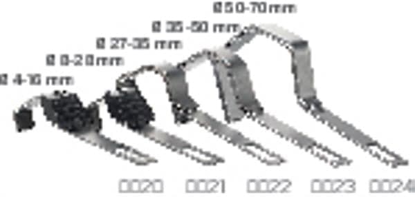 Jokari 79050 System 4-70 Avisoleringskniv-utbytesbåge 35 till 50 mm Passar märke JOKARI System 4-70