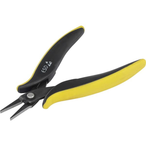 TOOLCRAFT 1555068 Flat tång Flat HRC-stål 144 mm