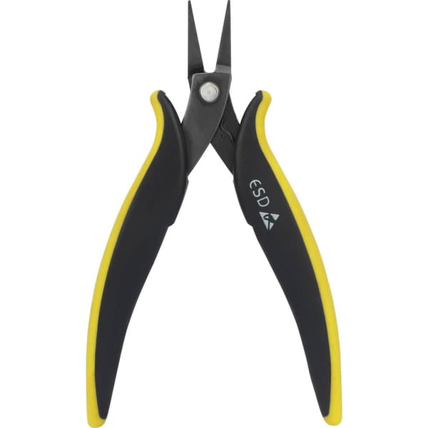 TOOLCRAFT 1555068 Flat tång Flat HRC-stål 144 mm